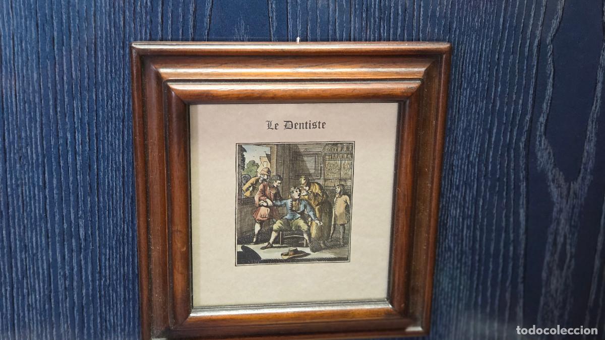 Antig&uuml;edades: cuadro lamina de dentista - Foto 1