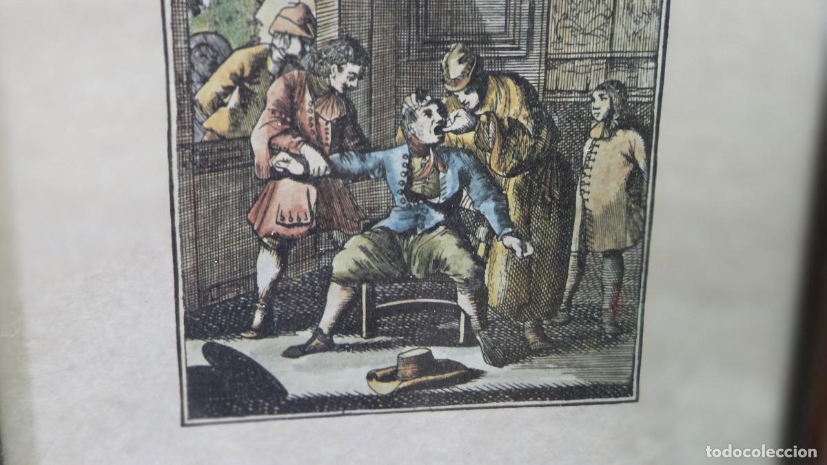 Antig&uuml;edades: cuadro lamina de dentista - Foto 5