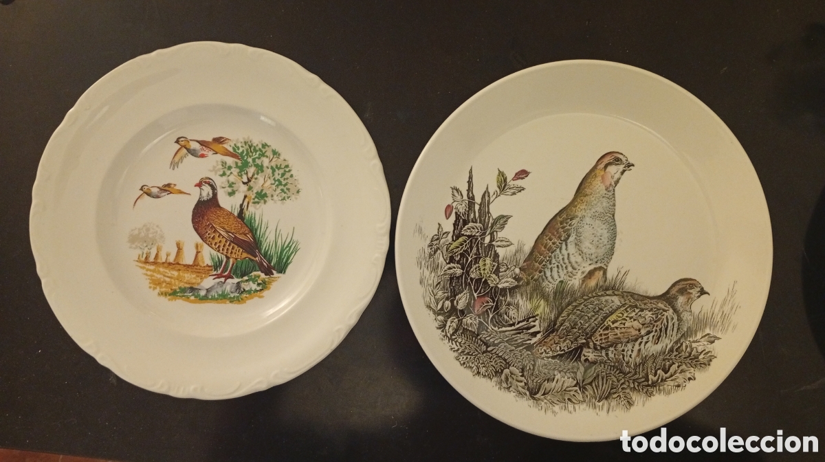 Antig&uuml;edades: Platos de porcelana inglesa - Foto 1