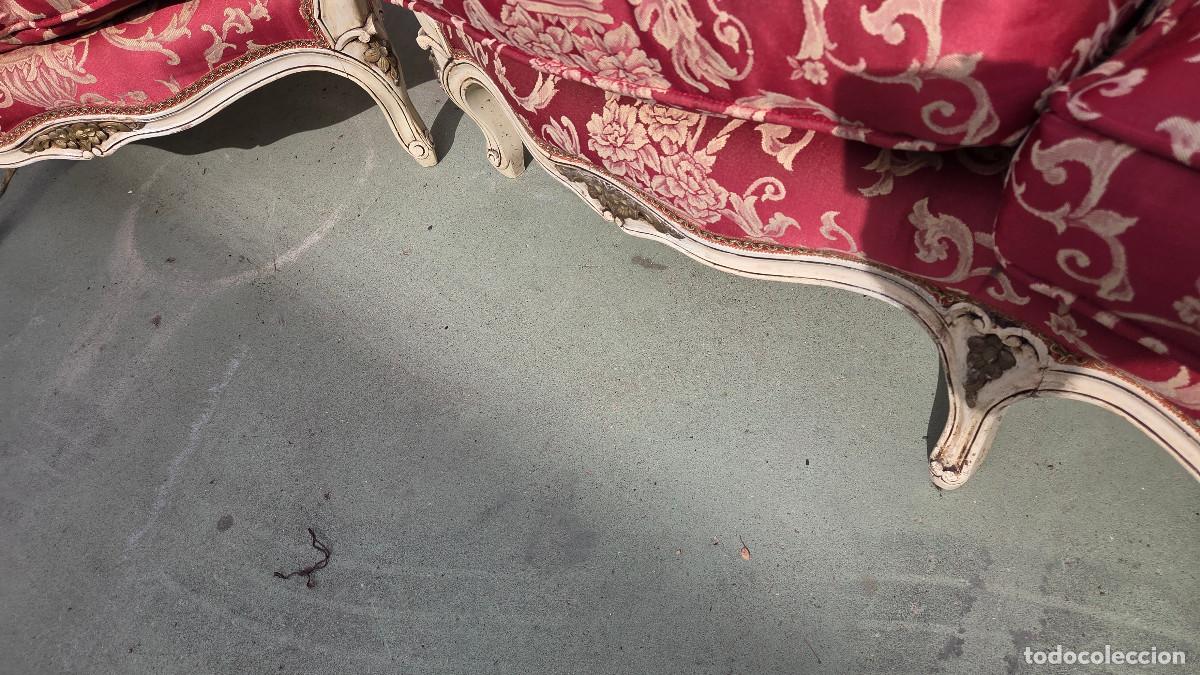 Antig&uuml;edades: sillo y 2 sillones antiguos - Foto 8