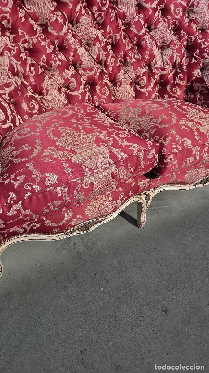Antig&uuml;edades: sillo y 2 sillones antiguos - Foto 16