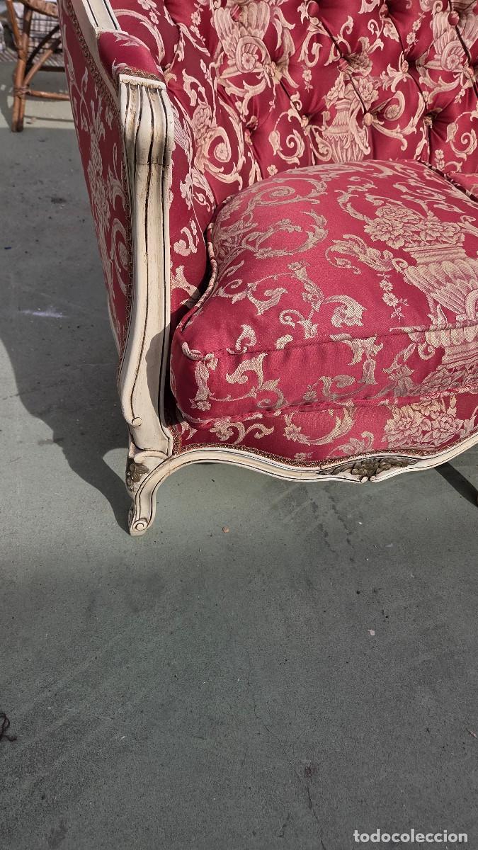 Antig&uuml;edades: sillo y 2 sillones antiguos - Foto 17