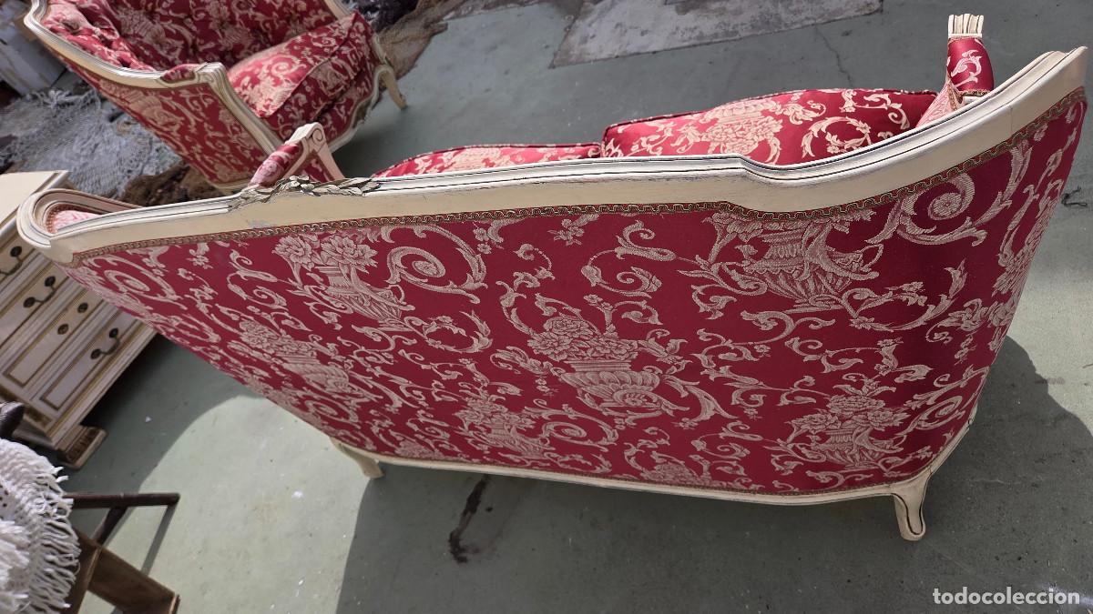 Antig&uuml;edades: sillo y 2 sillones antiguos - Foto 20