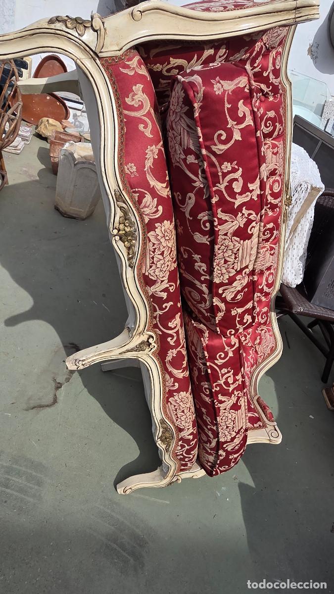 Antig&uuml;edades: sillo y 2 sillones antiguos - Foto 22