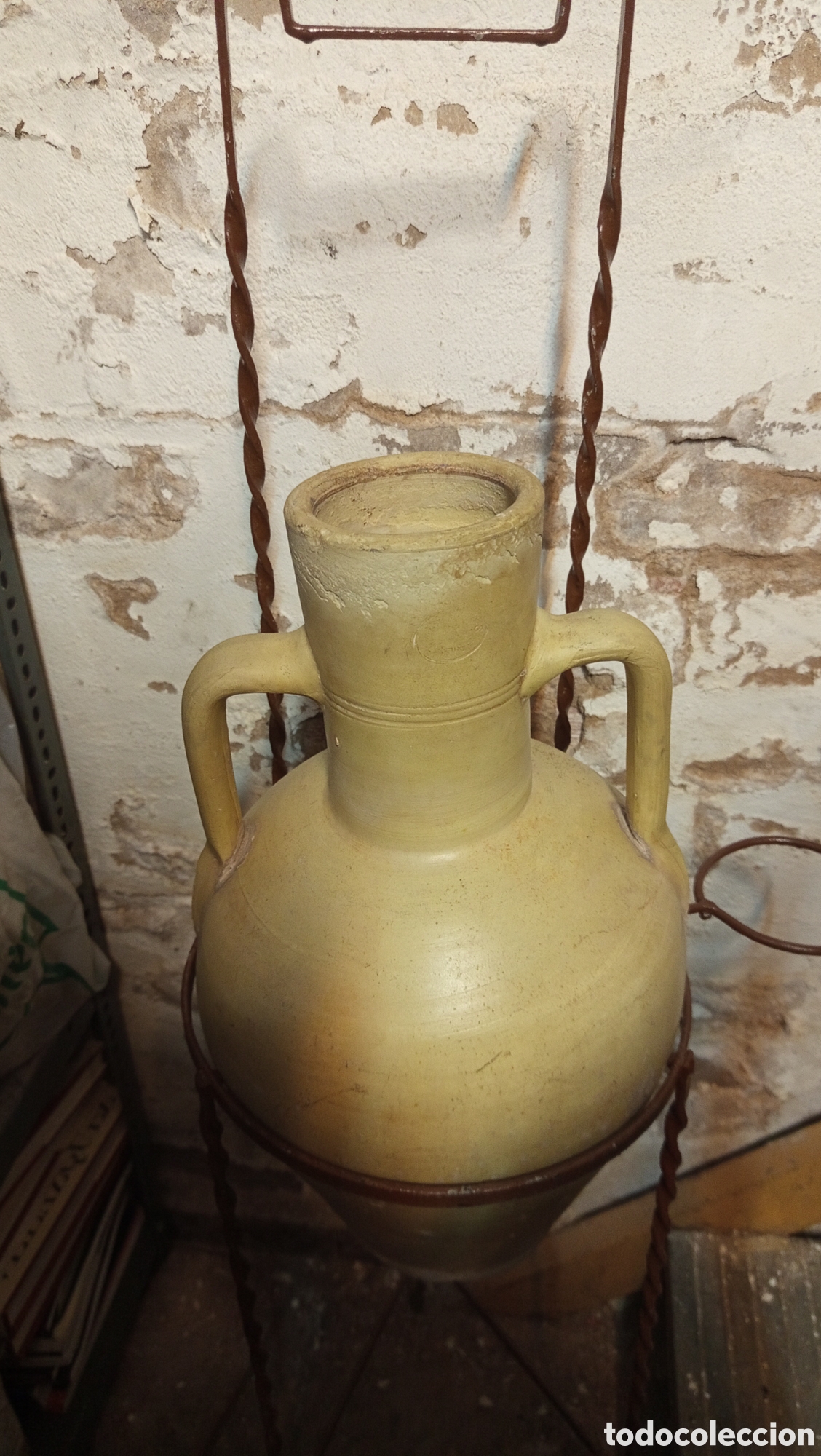 Antig&uuml;edades: Bonito c&aacute;ntaro antiguo - Foto 2