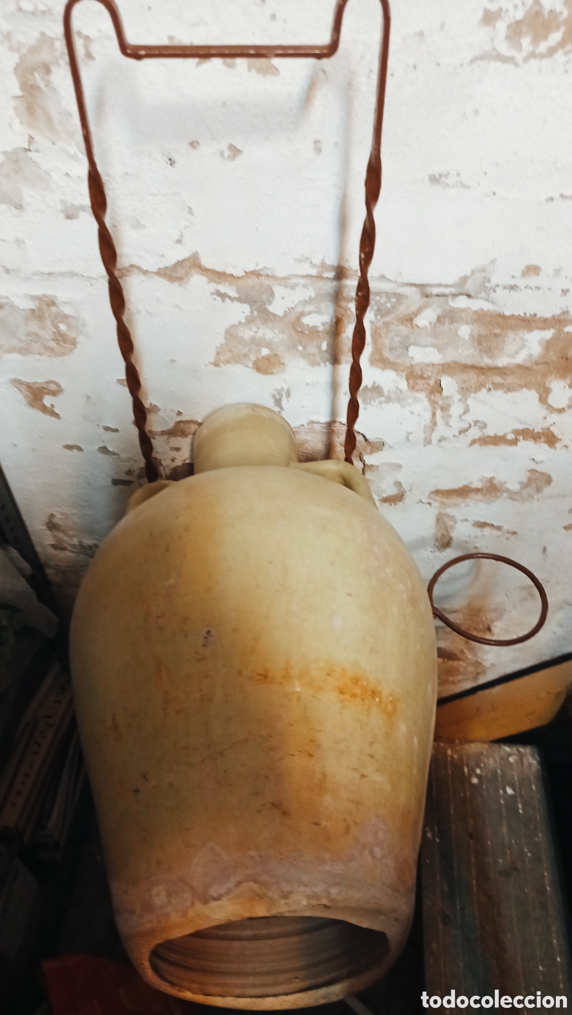 Antig&uuml;edades: Bonito c&aacute;ntaro antiguo - Foto 4