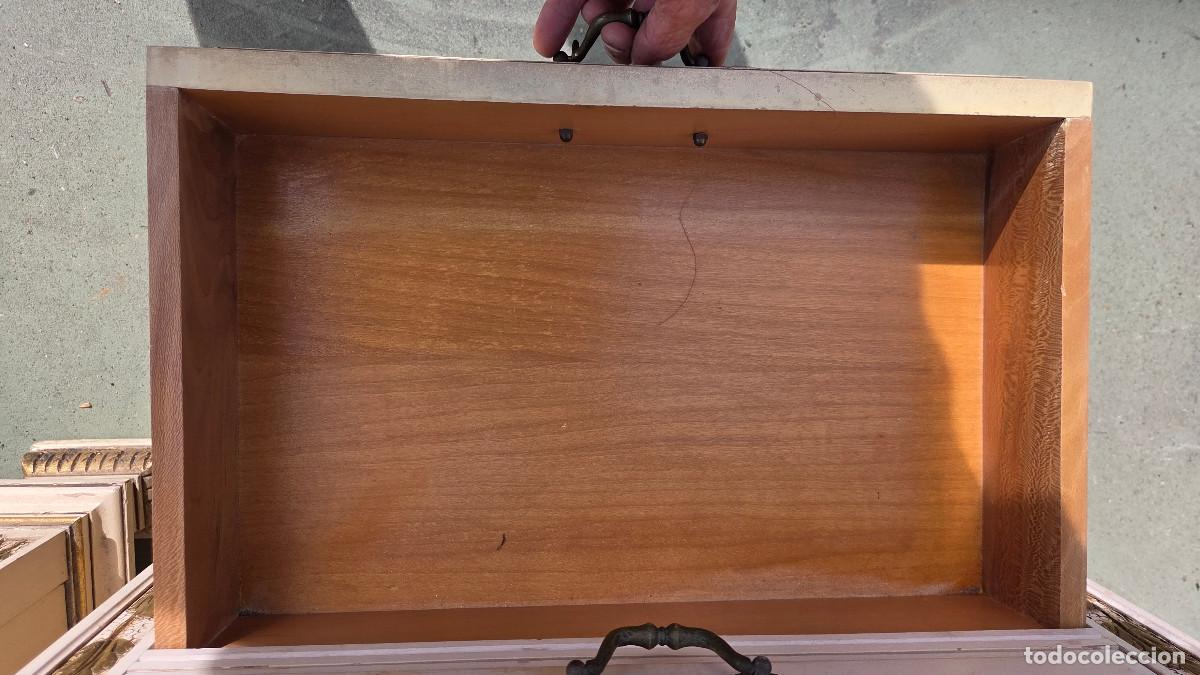 Antig&uuml;edades: 2 mesillas de dormitorio antiguas - Foto 6
