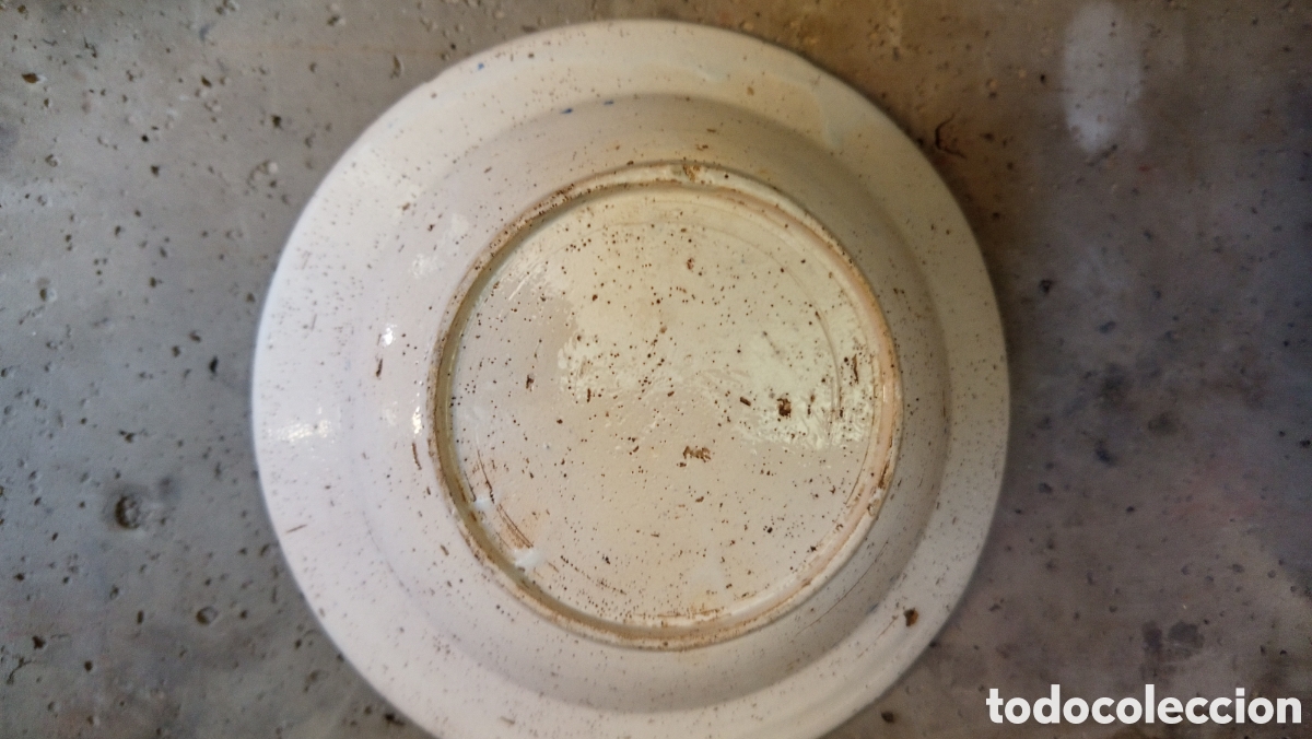 Antig&uuml;edades: Plato de Manises antiguo - Foto 2
