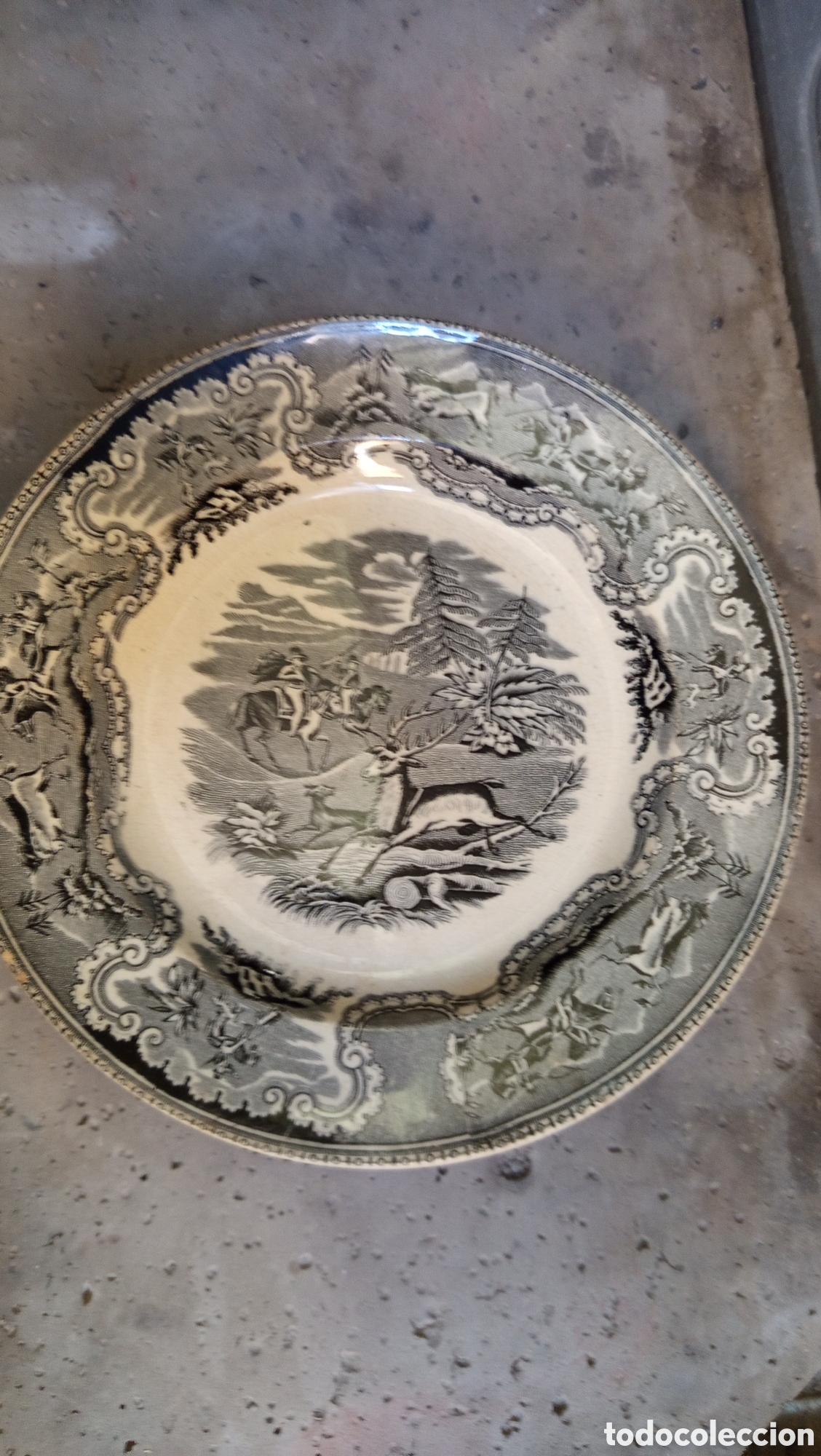 Antig&uuml;edades: Bonito plato antiguo
