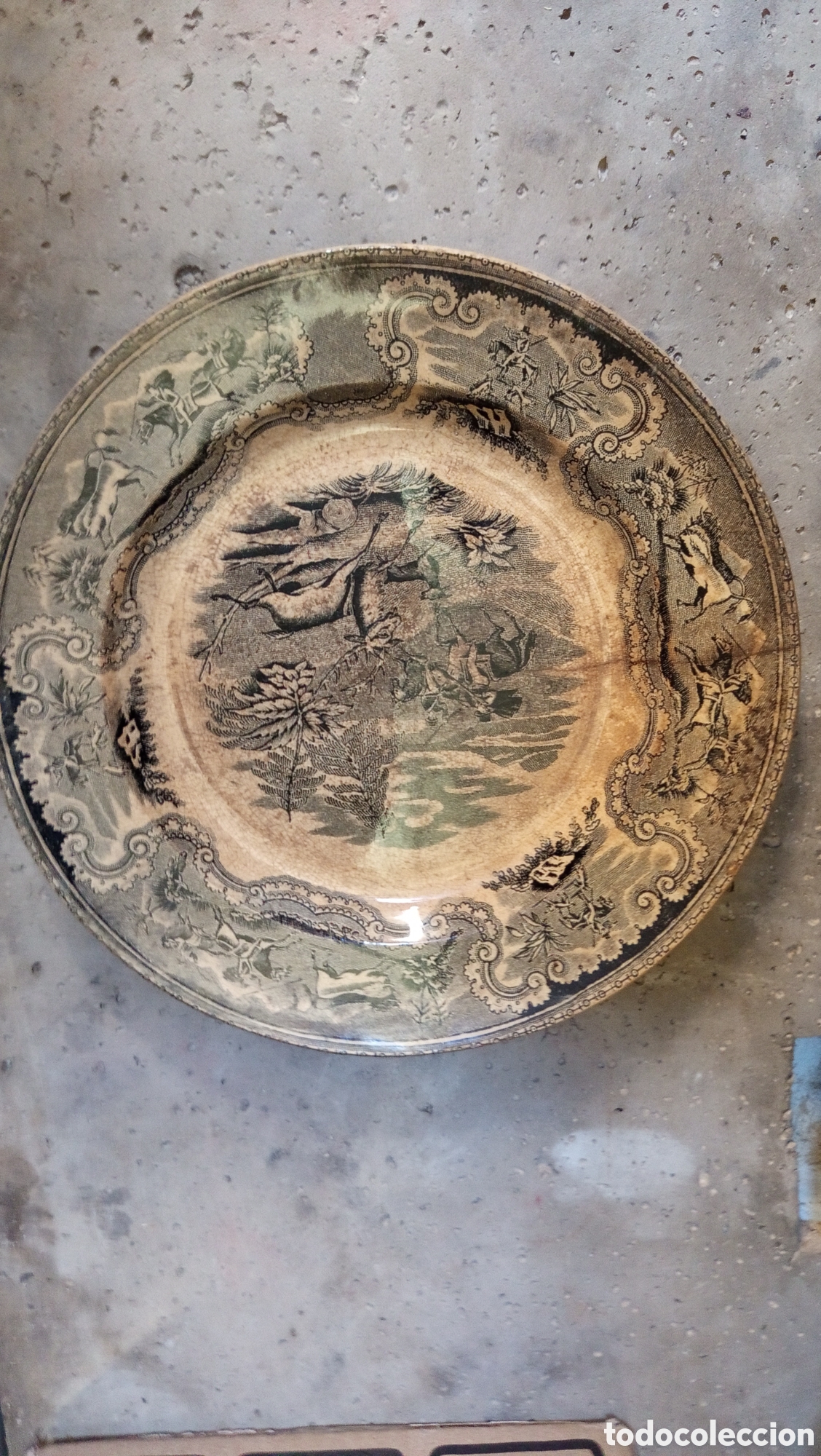 Antig&uuml;edades: Bonito plato antiguo