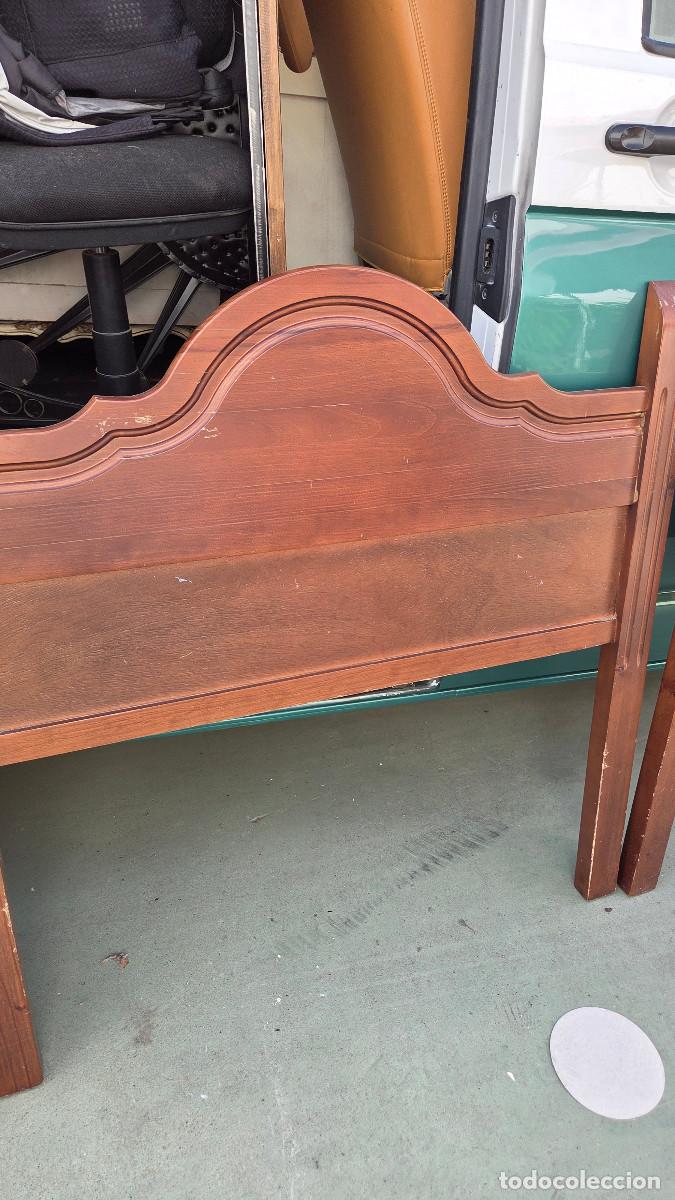 Antig&uuml;edades: 2 cabecero de madera de nogal - Foto 3