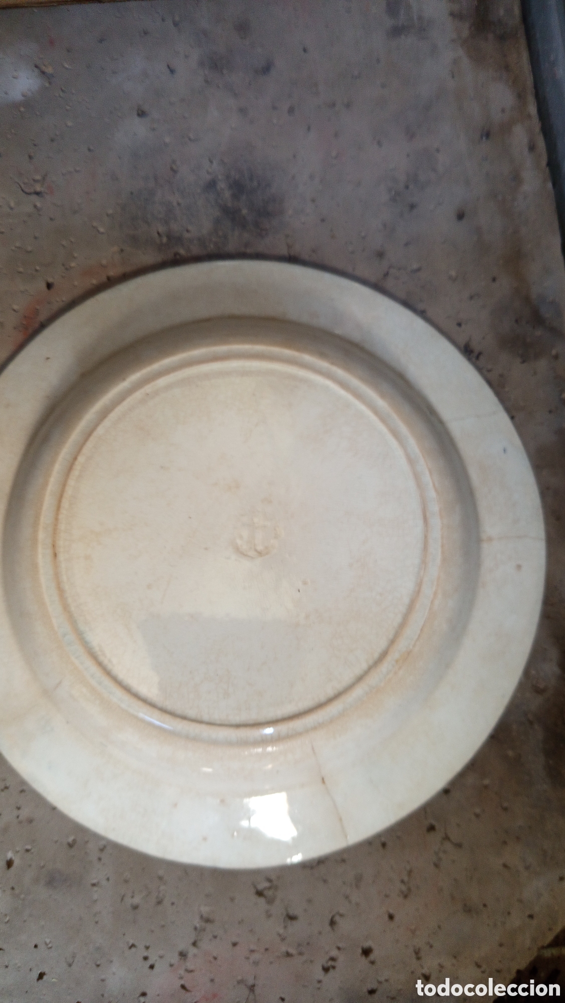 Antig&uuml;edades: Bonito plato antiguo - Foto 2