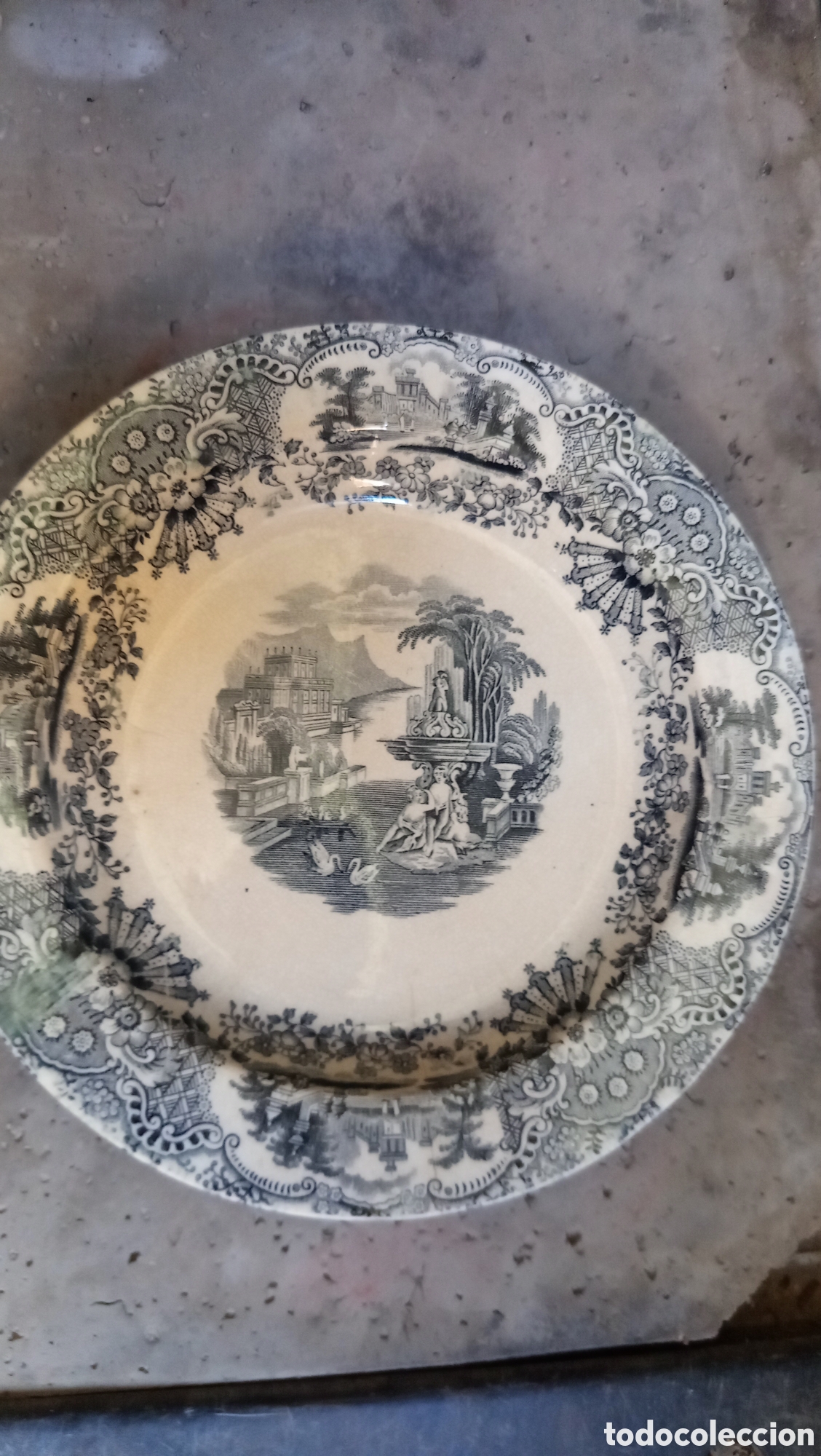 Antig&uuml;edades: Bonito plato antiguo