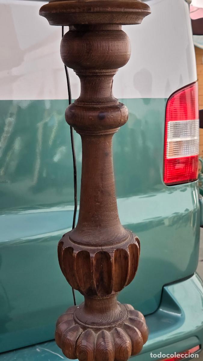 Antig&uuml;edades: lampara de pie antigua - Foto 7