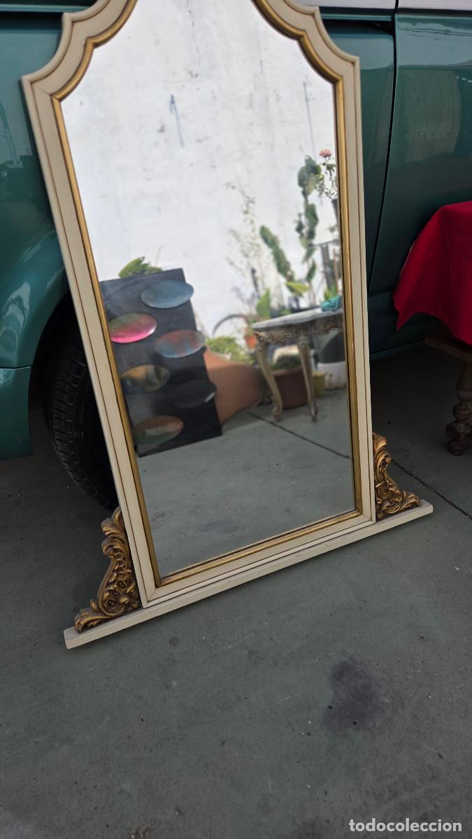 Antig&uuml;edades: espejo antiguo de madera - Foto 2