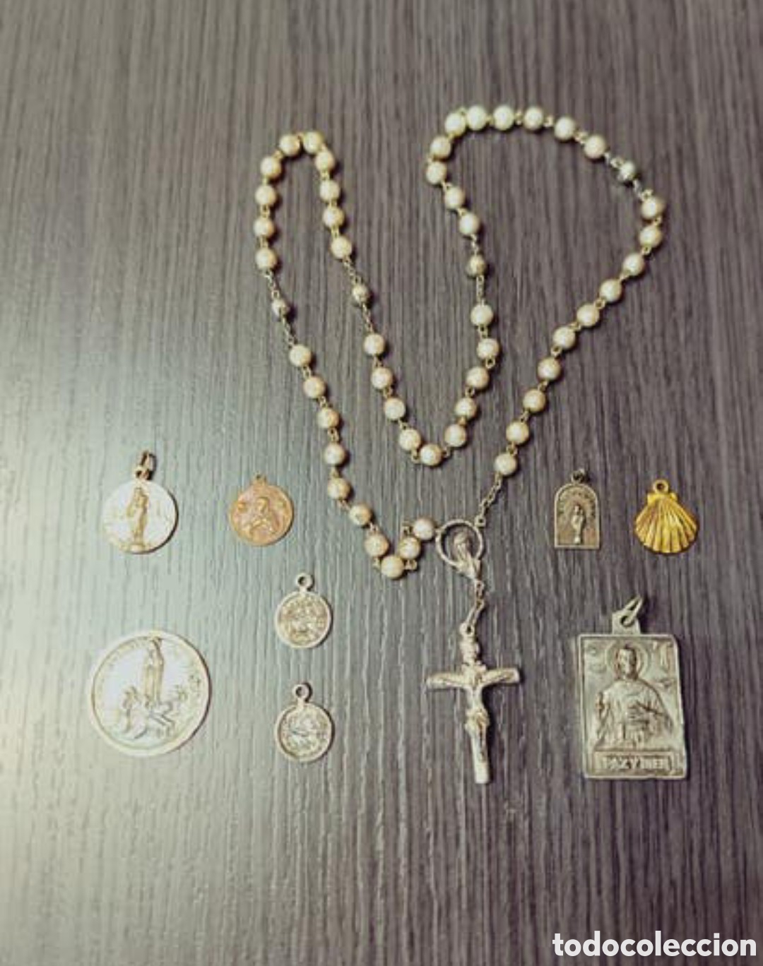 Antig&uuml;edades: Lote 9 Objetos y Material Eclesi&aacute;stico - Foto 1