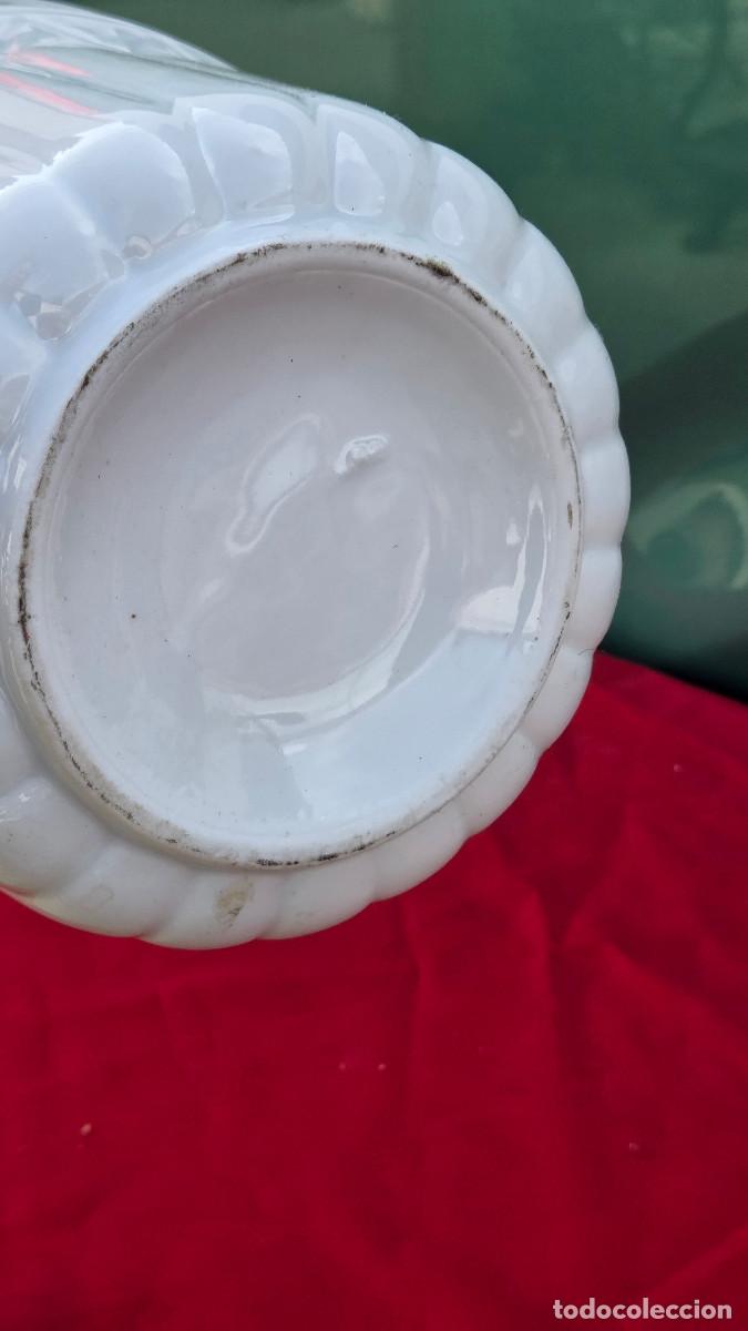 Antig&uuml;edades: maceta de ceramica vintage - Foto 5
