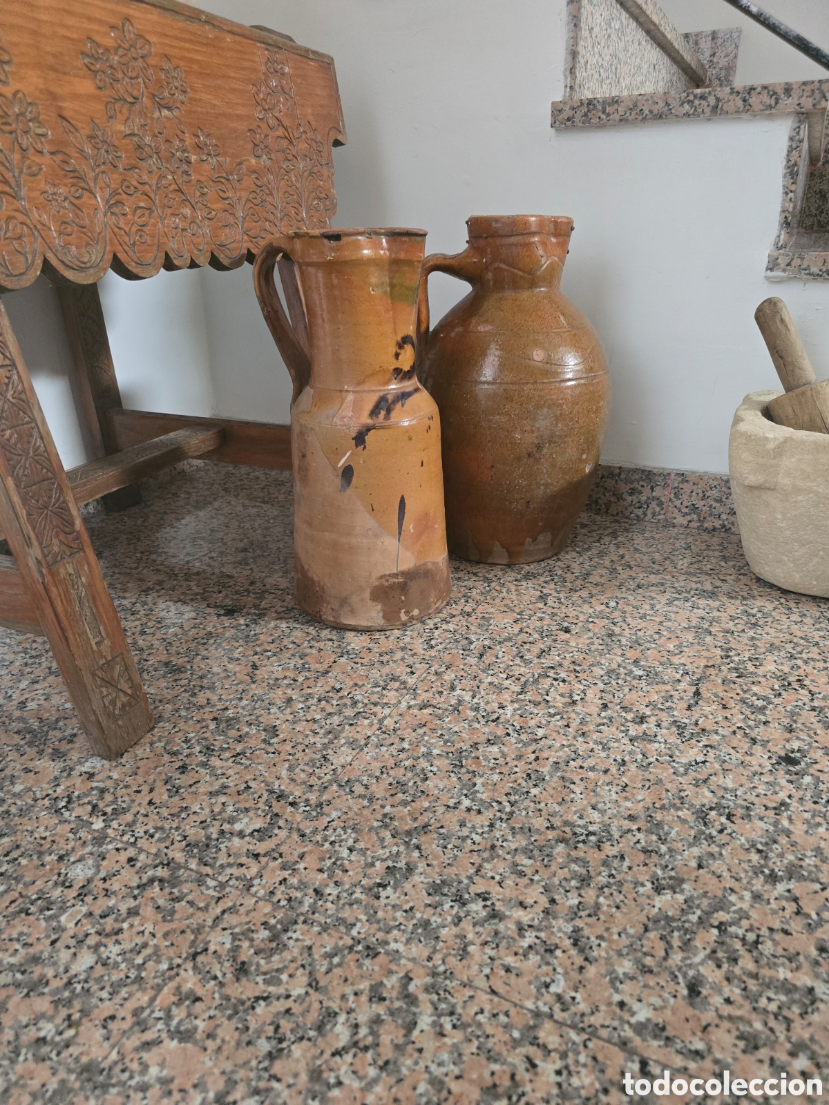 Antig&uuml;edades: Fant&aacute;stica jarra del vino de Ubeda - Foto 4