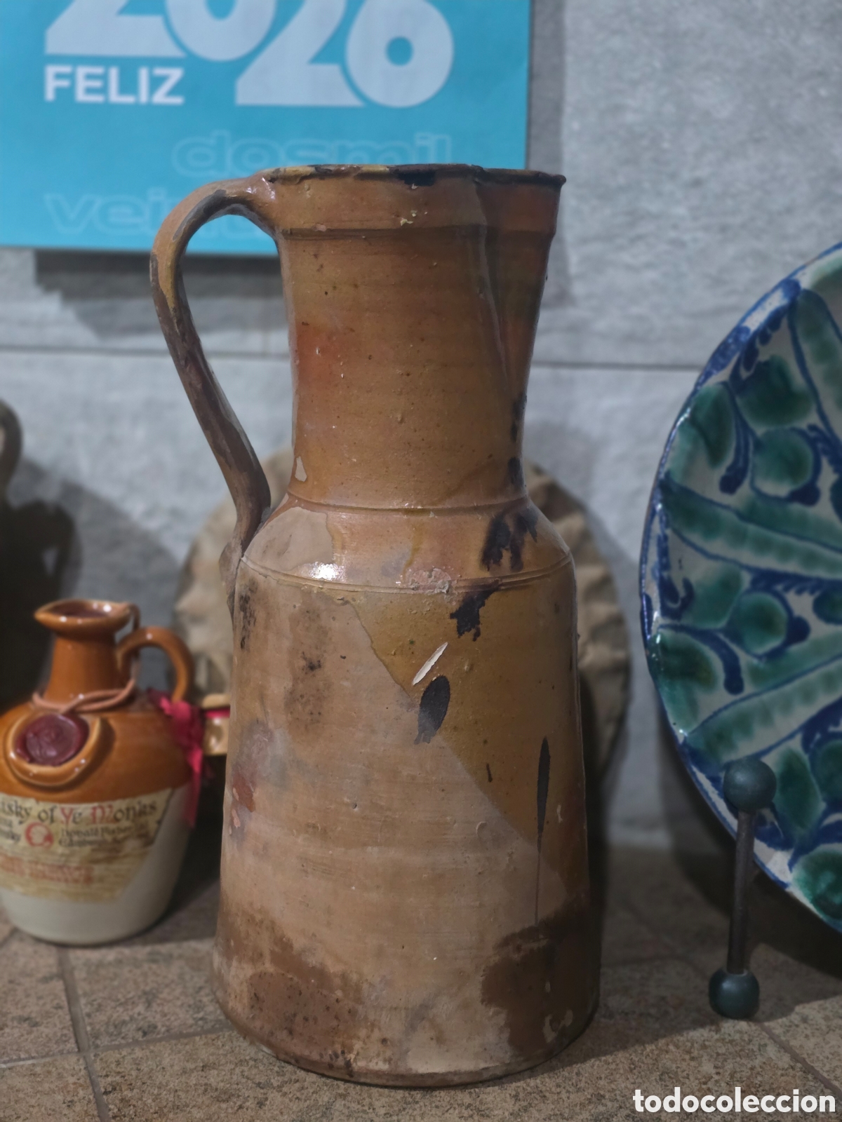 Antig&uuml;edades: Fant&aacute;stica jarra del vino de Ubeda - Foto 1