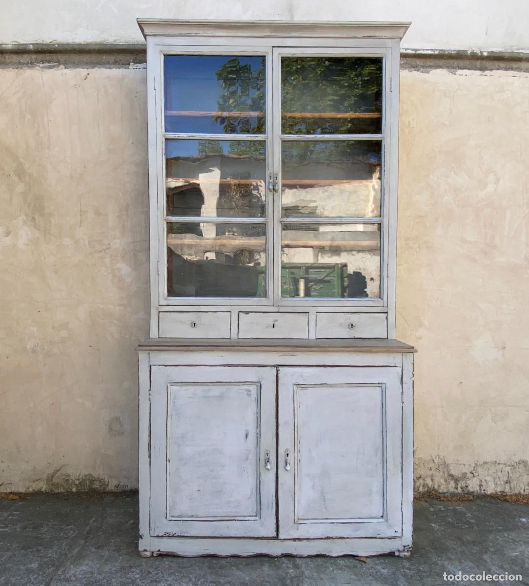 Antig&uuml;edades: Vitrina Antigua Shabby Chic