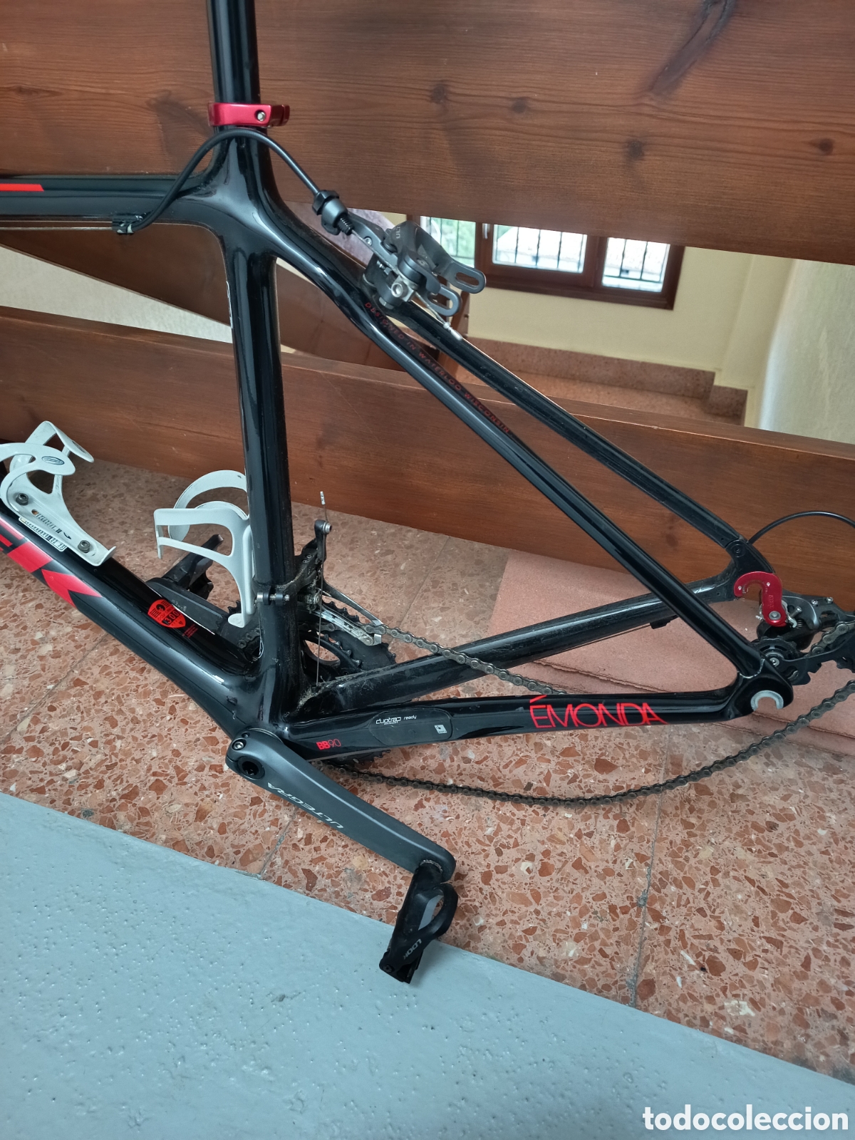 Antig&uuml;edades: Bicicleta Trek sin cuadro