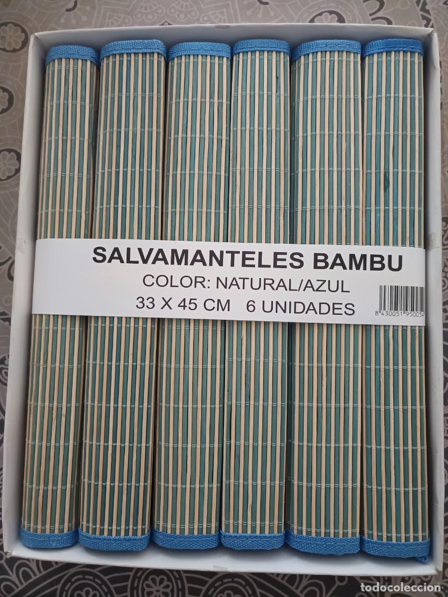 Antig&uuml;edades: Salvamanteles de bamb&uacute; - Foto 1