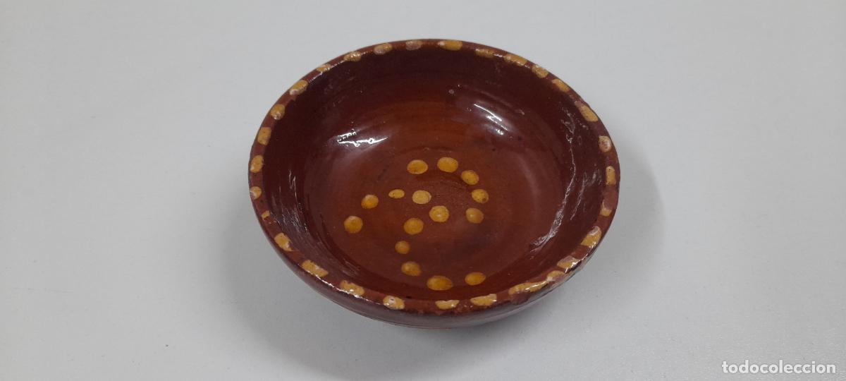 Antig&uuml;edades: PEQUE&Ntilde;O CUENCO / RECIPIENTE . REALIZADO EN CERAMICA DE BANDALIES - HUESCA . FIRMADO ABIO
