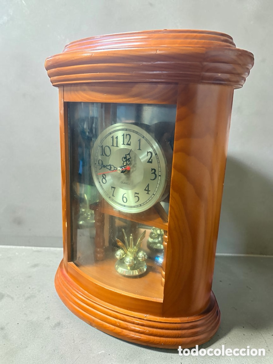 Antig&uuml;edades: Antiguo reloj de sobremesa - Foto 2