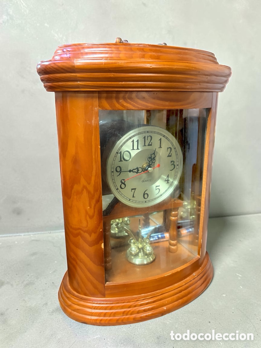 Antig&uuml;edades: Antiguo reloj de sobremesa - Foto 3