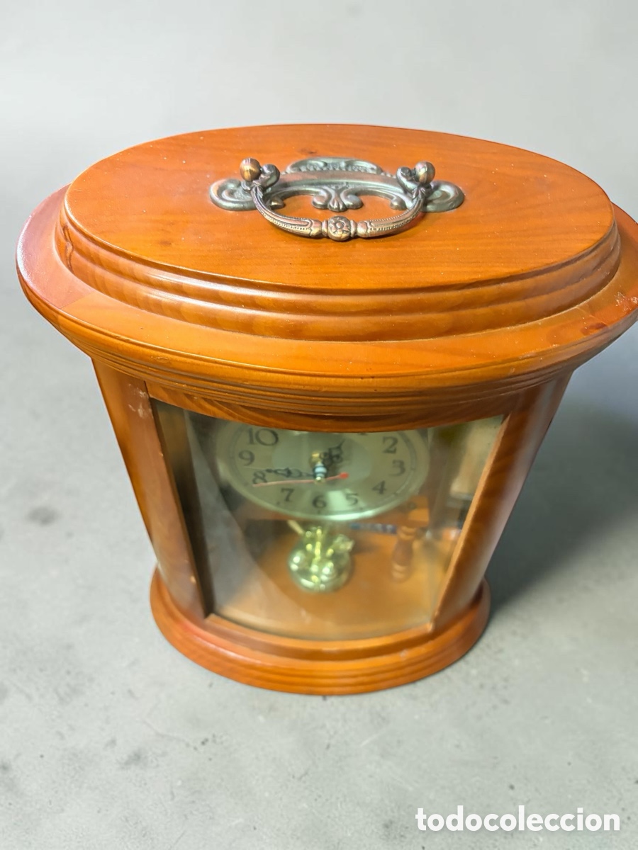 Antig&uuml;edades: Antiguo reloj de sobremesa - Foto 4
