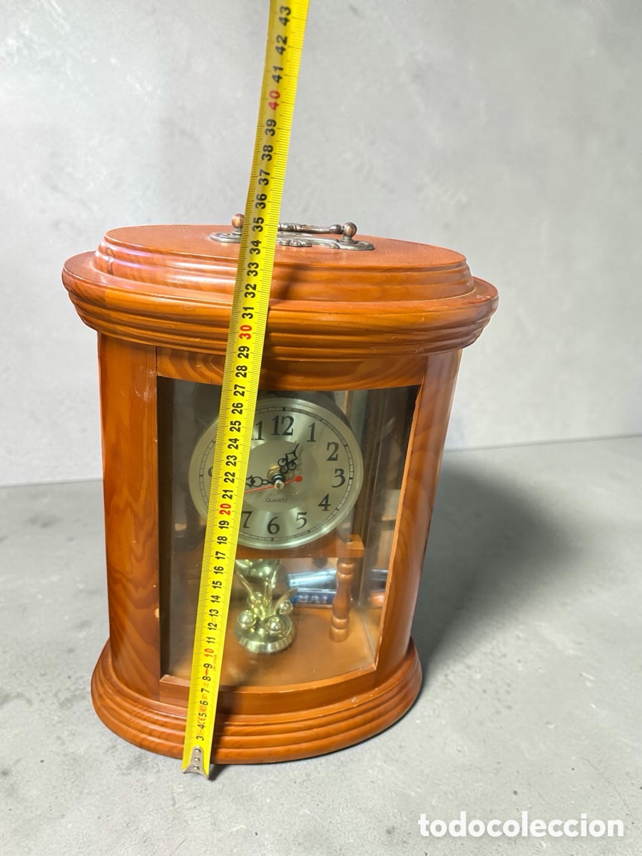 Antig&uuml;edades: Antiguo reloj de sobremesa - Foto 6
