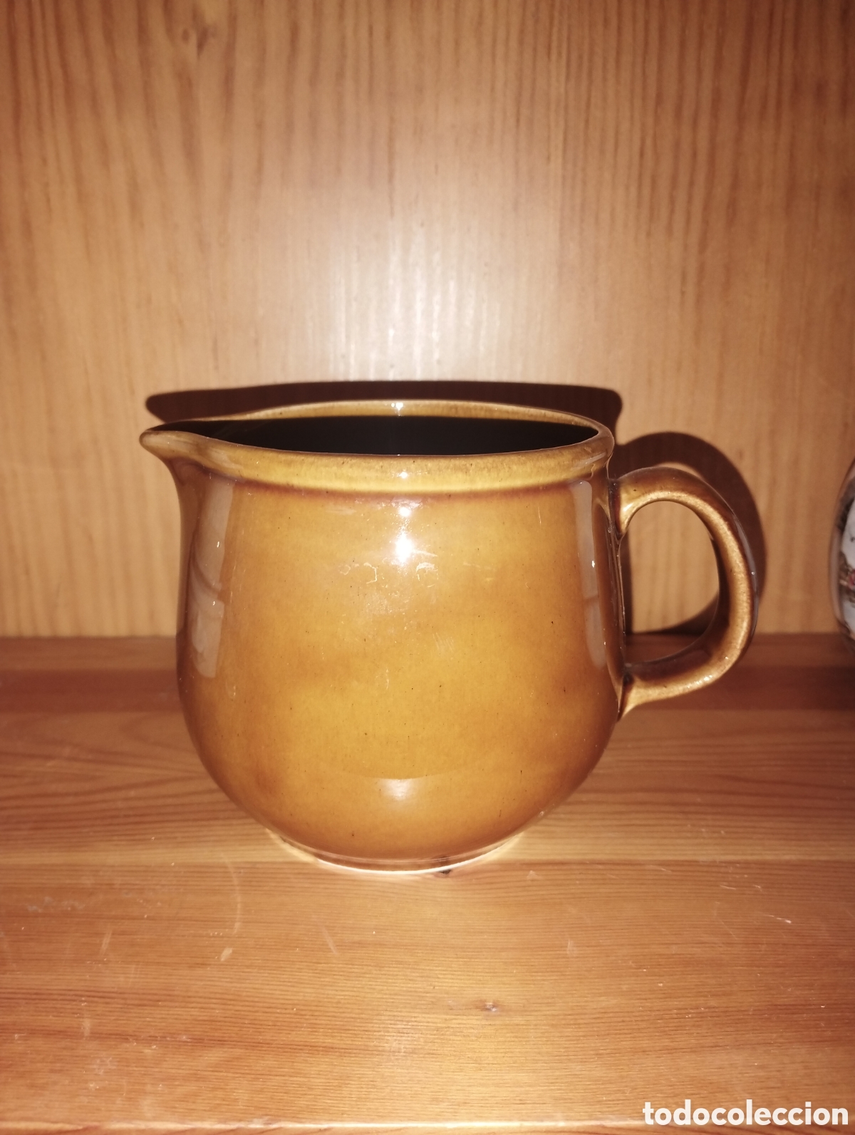 Antig&uuml;edades: Antigua jarra de cer&aacute;mica alemana a&ntilde;os 60/70. DDR