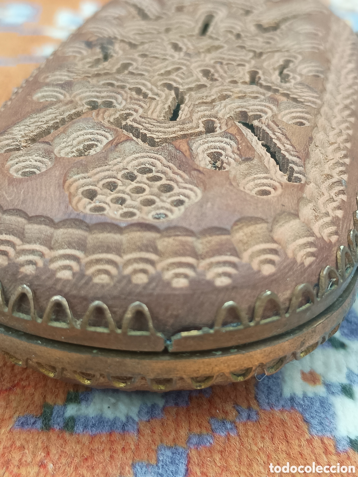 Antig&uuml;edades: Tocador madera con espejo - Foto 6