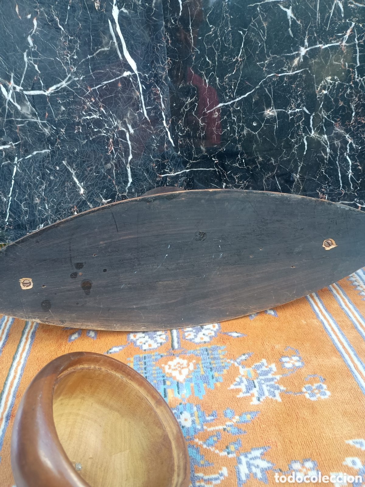 Antig&uuml;edades: Joyero de madera tallada - Foto 8
