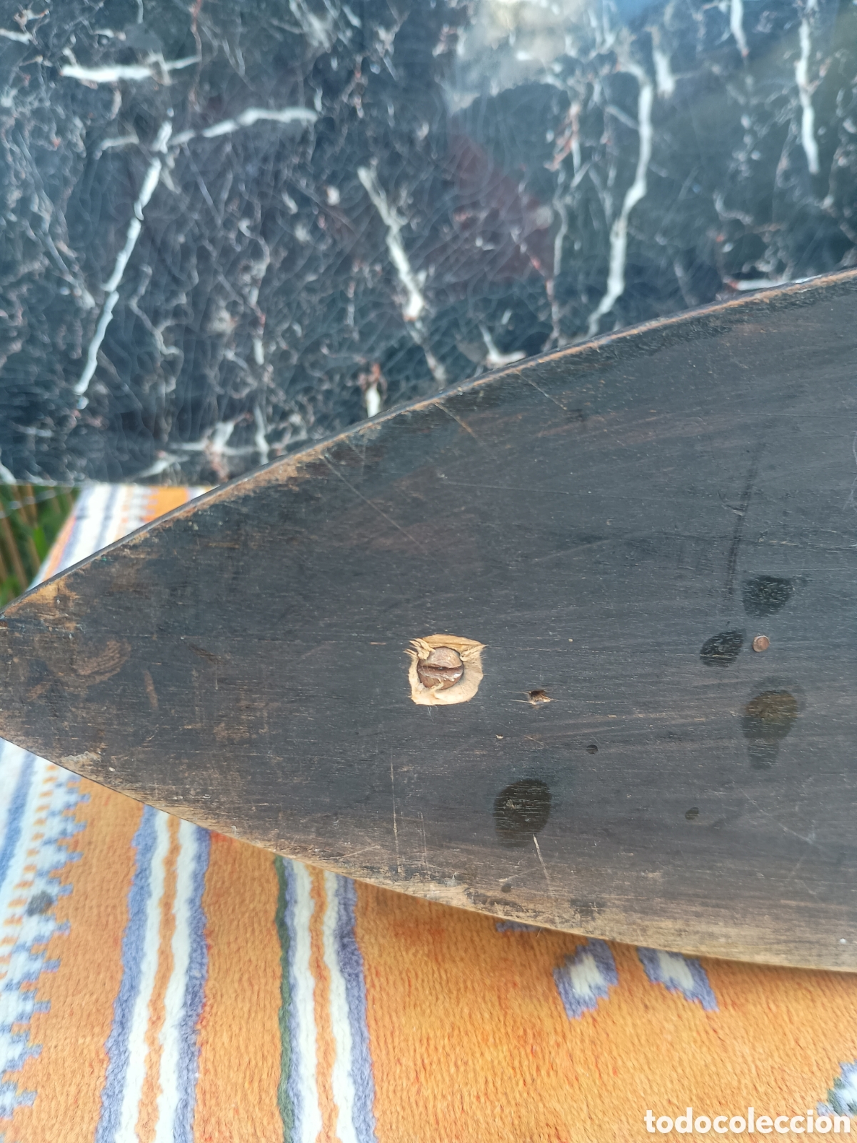 Antig&uuml;edades: Joyero de madera tallada - Foto 9
