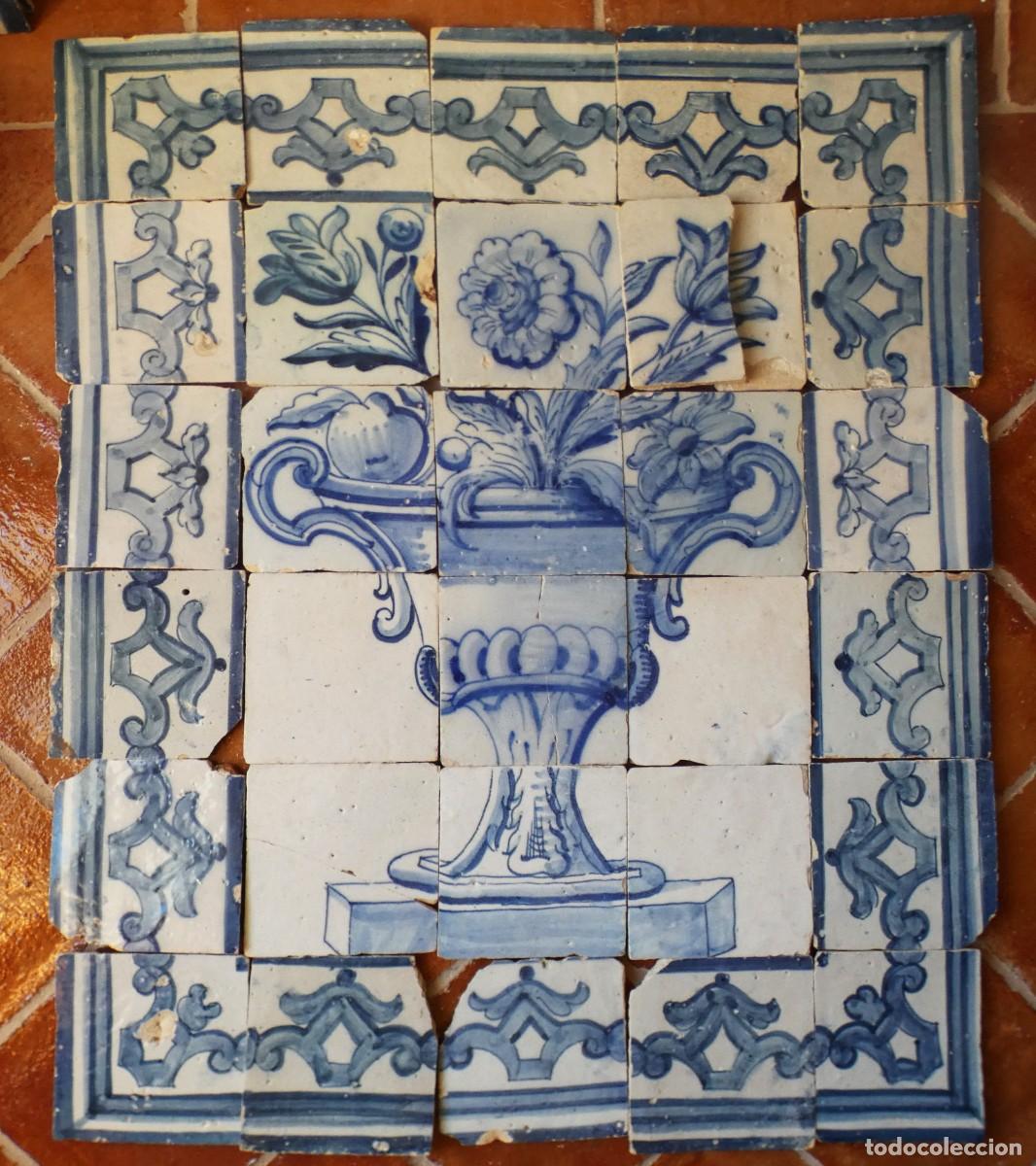Antig&uuml;edades: Azulejo, Azulejos Portugal siglo 18/19