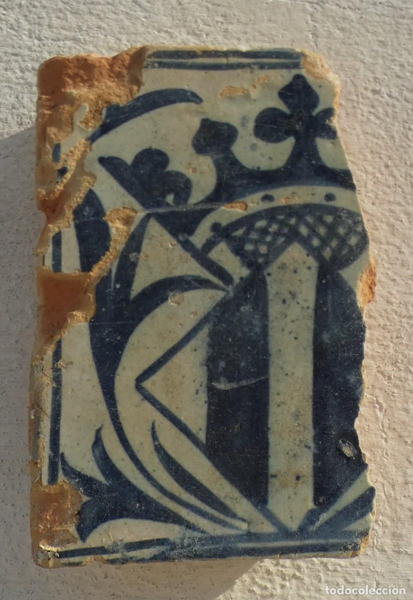 Antig&uuml;edades: Azulejo, Azulejos Espa&ntilde;ol Valencia siglo 15/16