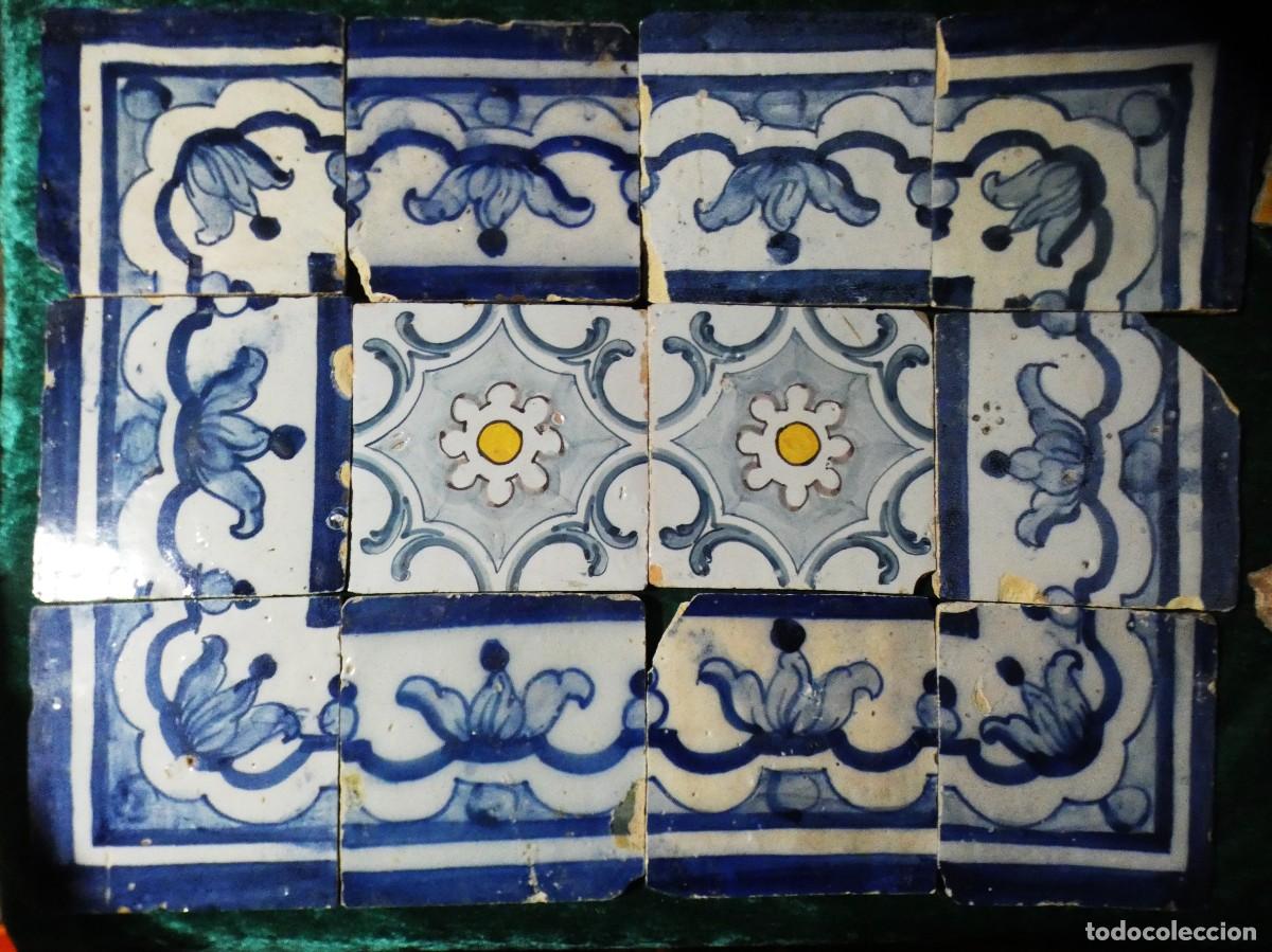 Antig&uuml;edades: Azulejo, Azulejos Portugal siglo 18/19
