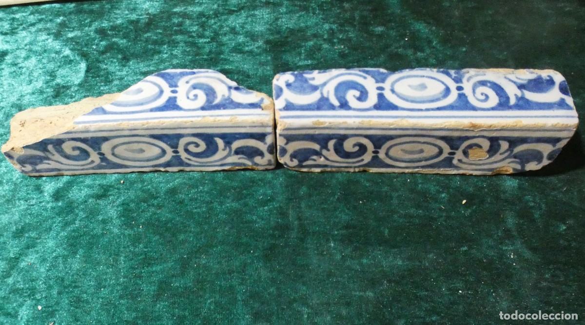 Antig&uuml;edades: Azulejo, Azulejos Alizar Espa&ntilde;ol, Talavera Toledo siglo 16/17