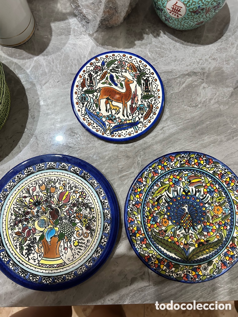 Antig&uuml;edades: Lote de ceramicas de jerusalen vintage