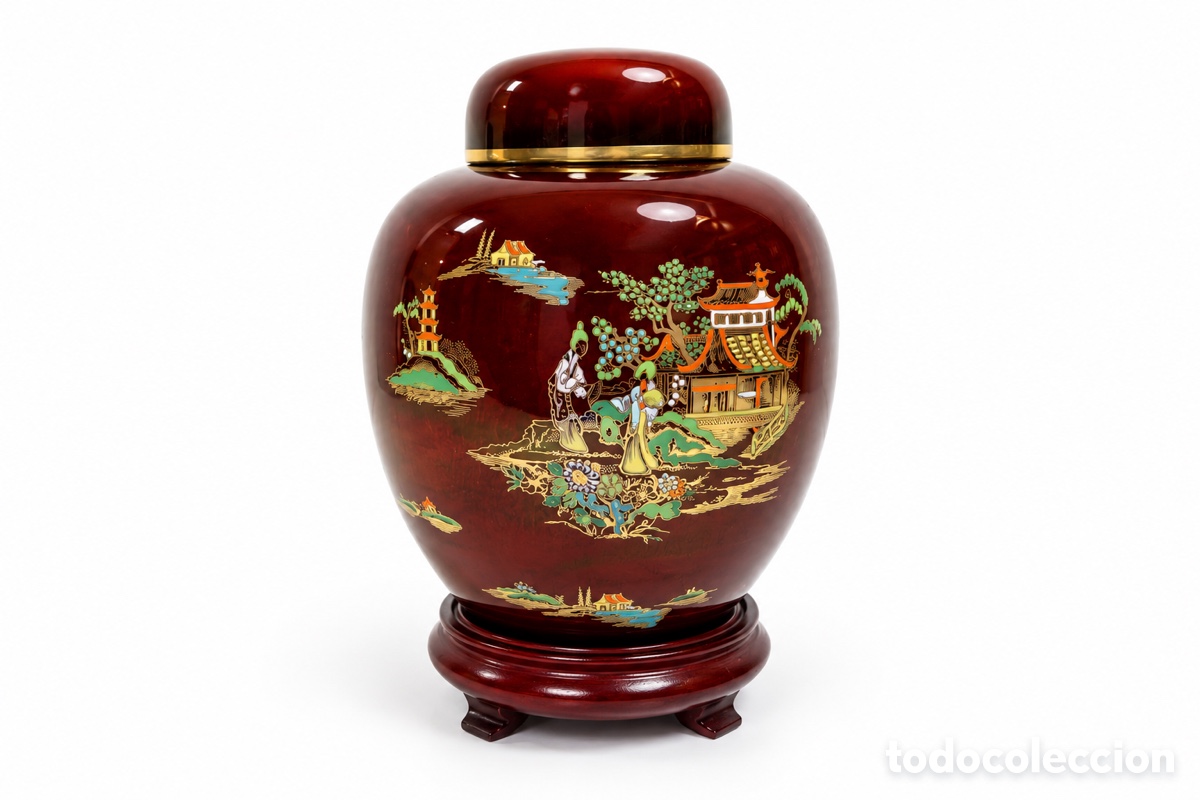 Antiquit&auml;ten: Tibor Rouge Royale by Carlton Ware Inglaterra 1950&rsquo;s