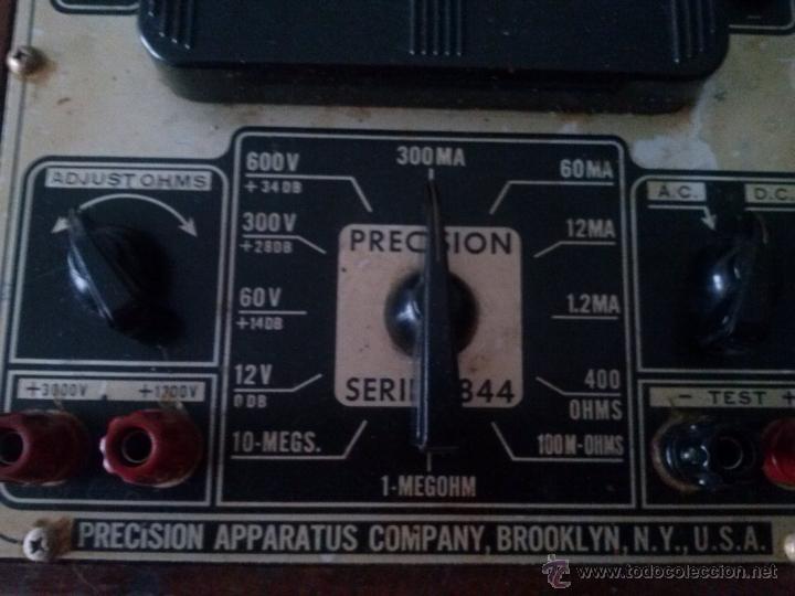 Radios antiguas: MULTIMETRO PRECISION SERIES 844 - Foto 4