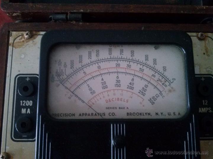 Radios antiguas: MULTIMETRO PRECISION SERIES 844 - Foto 5