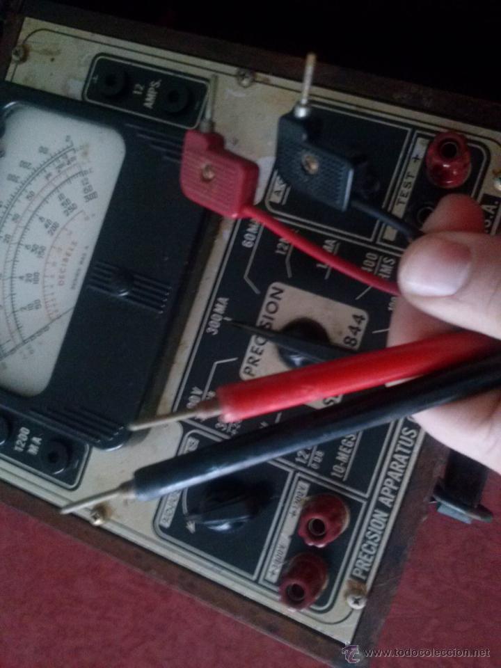 Radios antiguas: MULTIMETRO PRECISION SERIES 844 - Foto 8