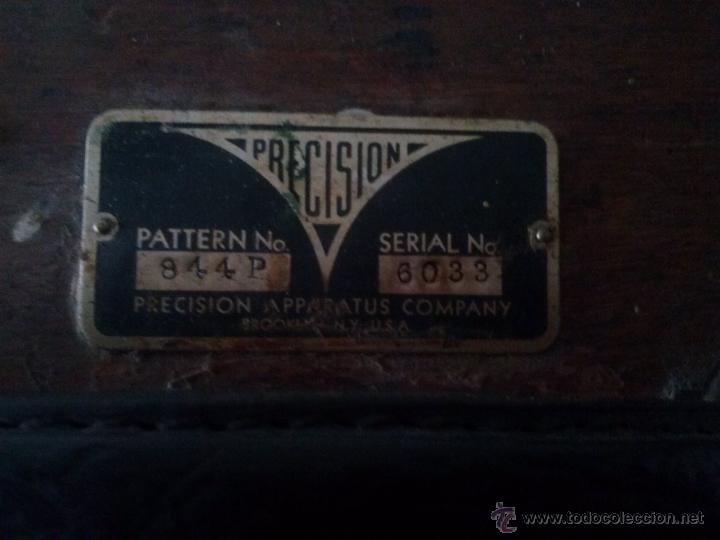 Radios antiguas: MULTIMETRO PRECISION SERIES 844 - Foto 11