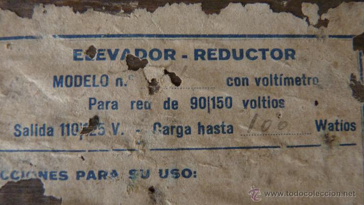 Radios antiguas: VOLTÍMETRO EN MADERA Y CHAPA VERDE. - Foto 7 - 49973830