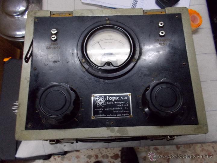 Radios antiguas: Voltimetro ? - Foto 1