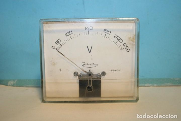 Radios antiguas: voltimetro - Foto 1