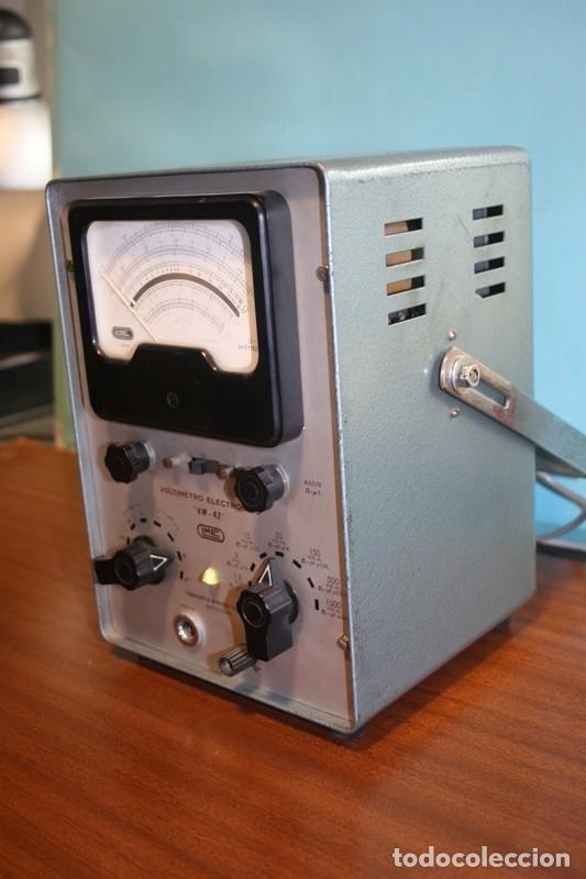Radios antiguas: voltimetro a valvula - Foto 1