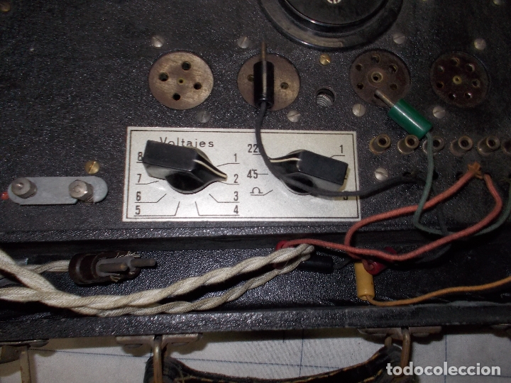 Radios antiguas: comprobador de valvulas maymo - Foto 29